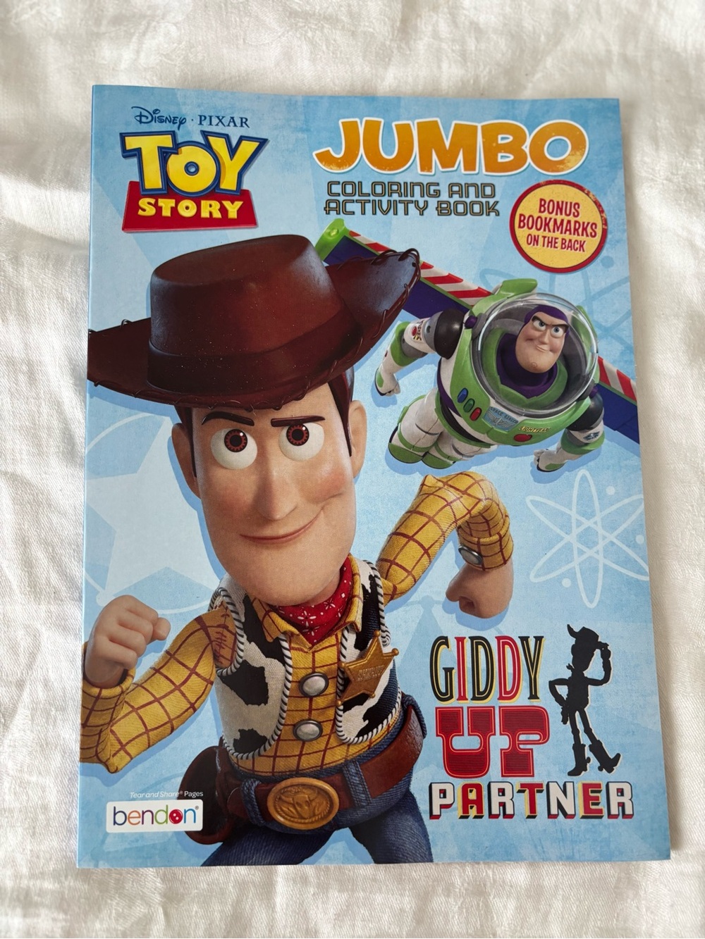 Jumbo Coloring and Activity Book - Blue